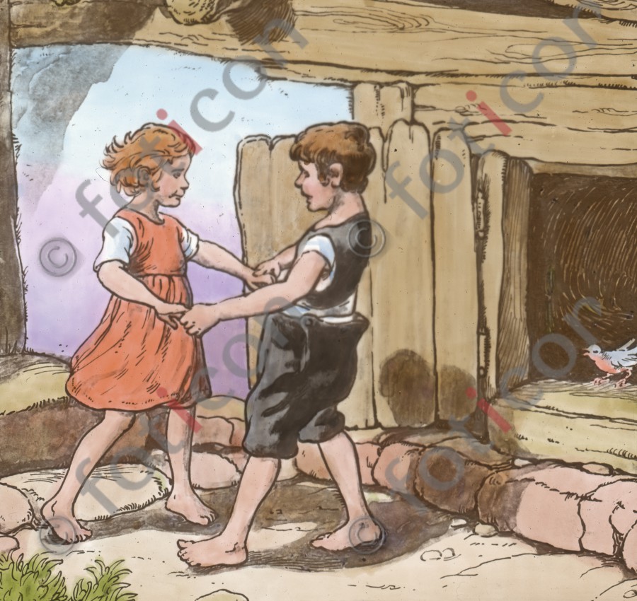 Hänsel und Gretel | Hansel and Gretel - Foto simon-202-haenselgretel-014.jpg | foticon.de - Bilddatenbank für Motive aus Geschichte und Kultur